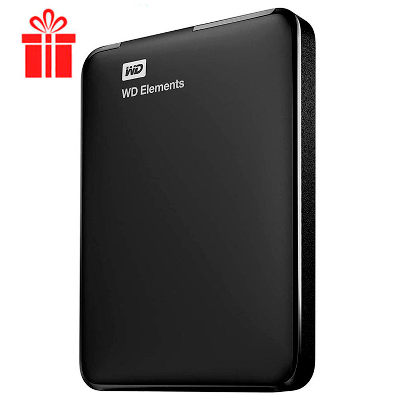 هارد اکسترنال وسترن دیجیتال Western Digital Elements 750GB + هدیه کیف هارد