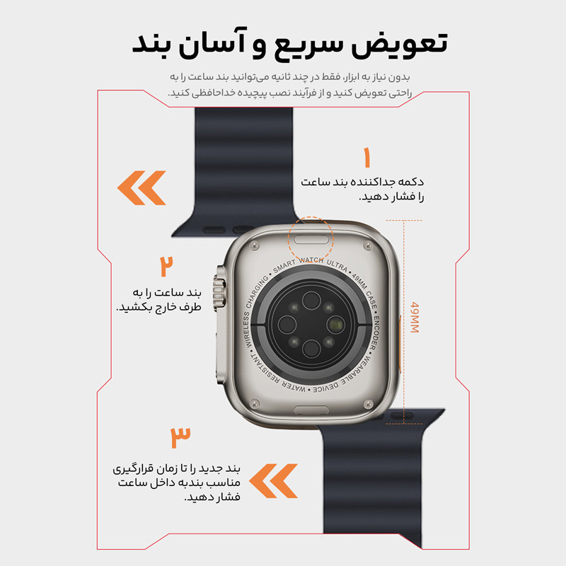 ساعت هوشمند هیوامی Hivami Ultra Joy 49mm