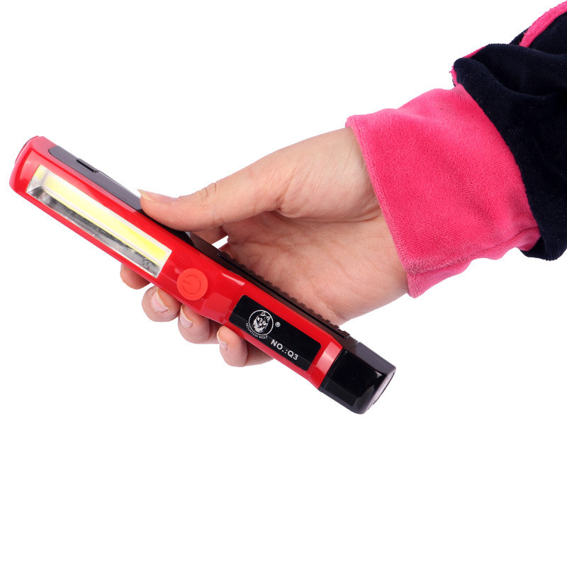 چراغ قوه 3 حالته مگنتی Mountain Wolf Q3