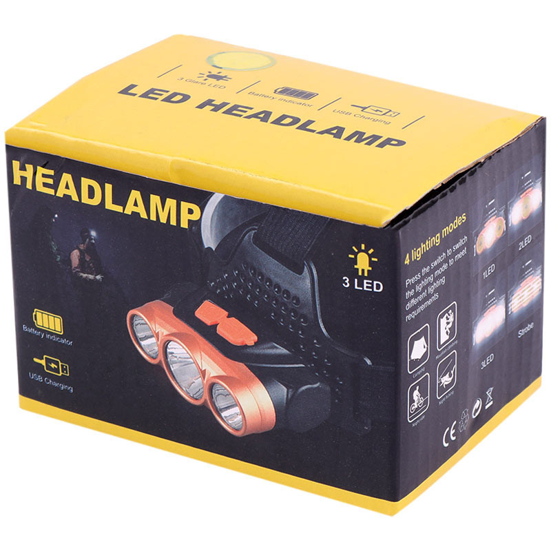 چراغ قوه پیشانی هدلایت شارژی Headlamp C-6036