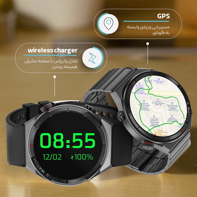 ساعت هوشمند هیوامی Hivami Mars Sport 45mm