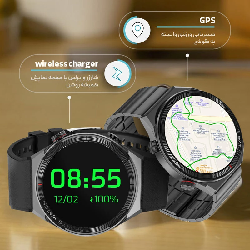 ساعت هوشمند هیوامی Hivami Mars Sport 45mm