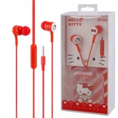 هندزفری Hello Kitty XY-62