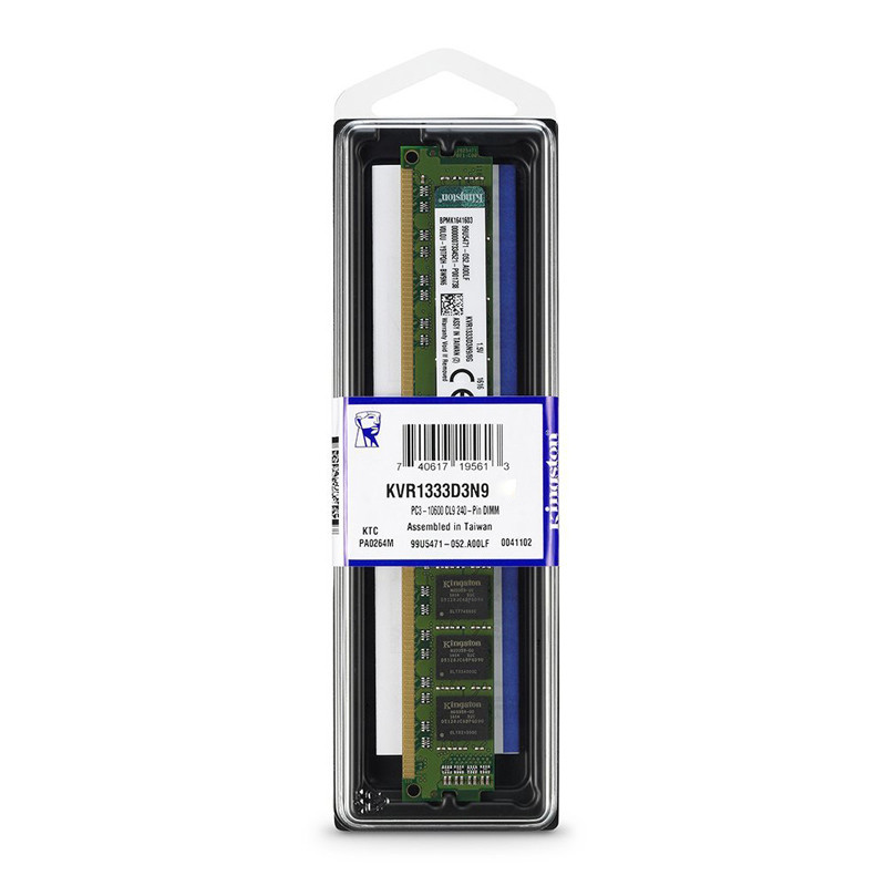 رم کامپیوتر Kingston KVR1333 DDR3 2GB