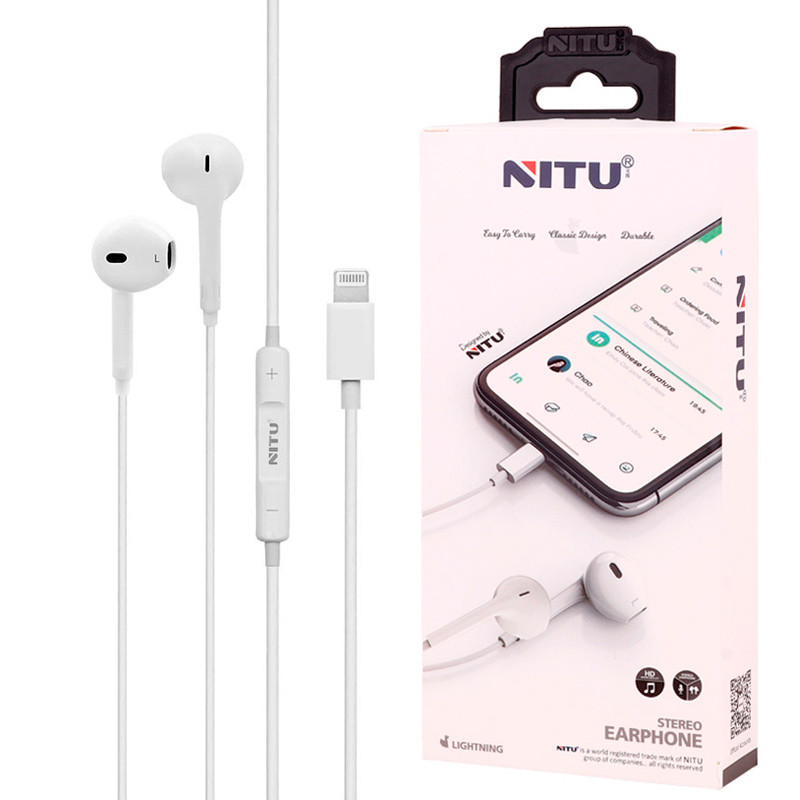 هندزفری آیفونی Nitu NT-H09