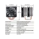 فن خنک کننده CPU دیپ کول DeepCool Neptwin RGB