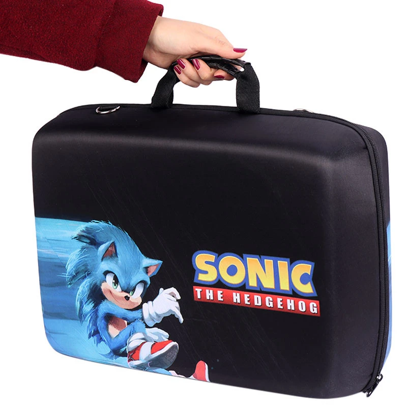 کیف کنسول بازی PS5 طرح Sonic the Hedgehog