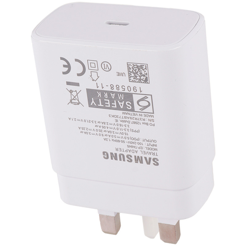 خرید شارژر دیواری 45 وات سامسونگ EP-TA845XBEGCN PD 3A