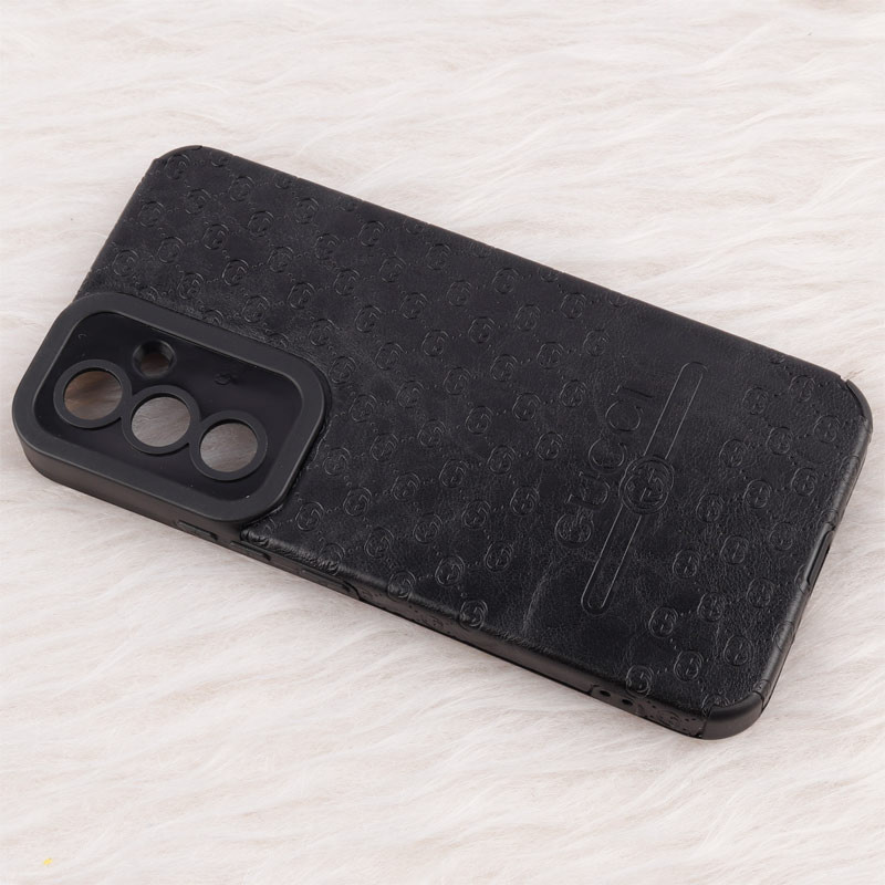 قاب چرمی Epimax طرح Gucci محافظ لنزدار Samsung Galaxy A54