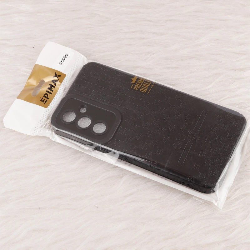 قاب چرمی Epimax طرح Gucci محافظ لنزدار Samsung Galaxy A54