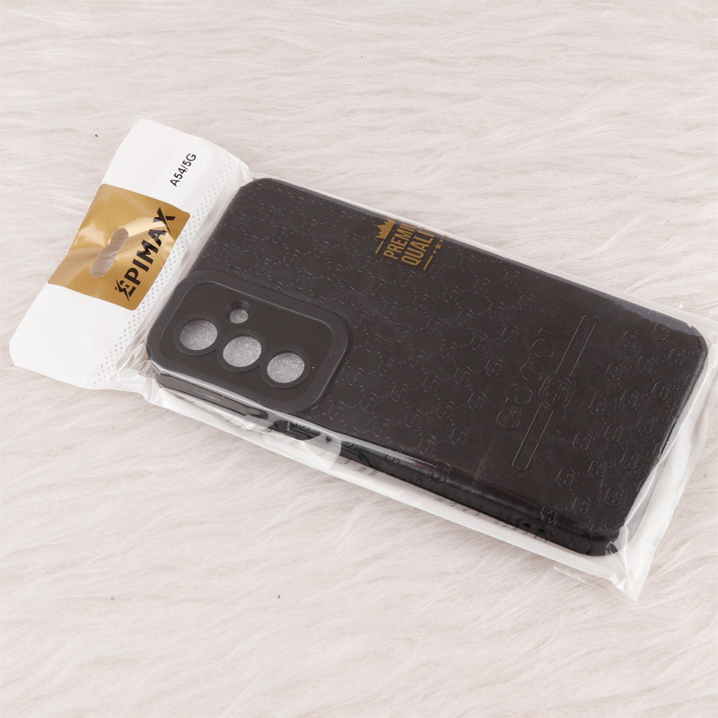 قاب چرمی Epimax طرح Gucci محافظ لنزدار Samsung Galaxy A54