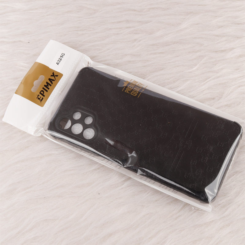 قاب چرمی Epimax طرح Gucci محافظ لنزدار Samsung Galaxy A32 5G