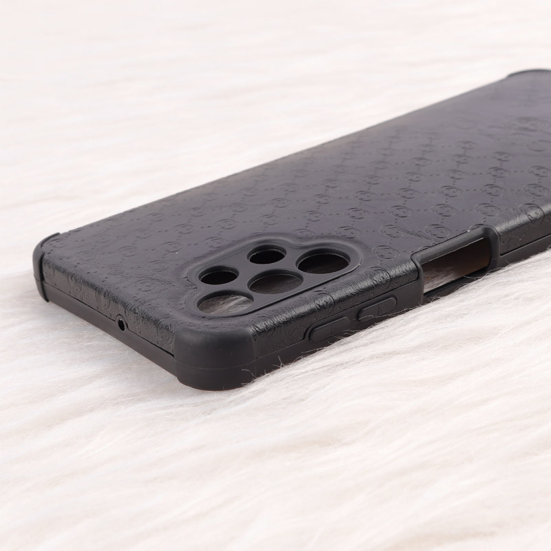 قاب چرمی Epimax طرح Gucci محافظ لنزدار Samsung Galaxy A32 5G