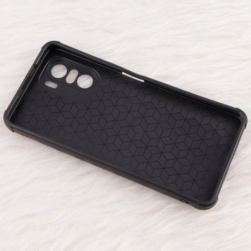 قاب چرمی Epimax طرح Gucci محافظ لنزدار Xiaomi Poco F3