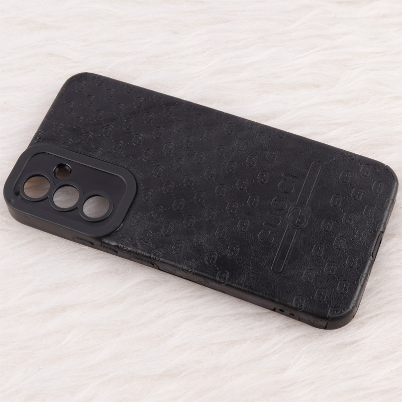 قاب چرمی Epimax طرح Gucci محافظ لنزدار Samsung Galaxy A34 5G