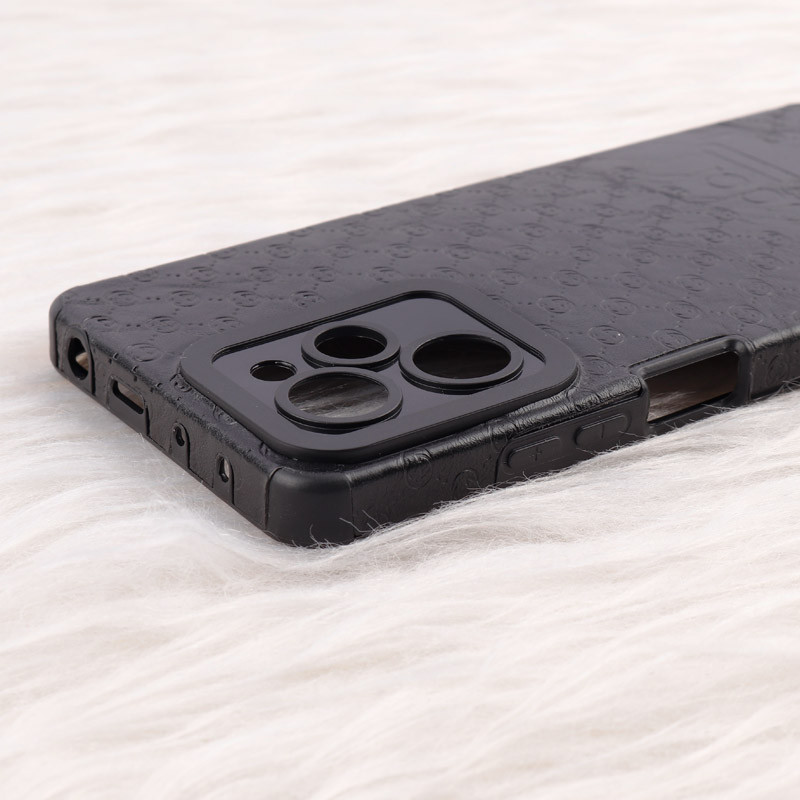 قاب چرمی Epimax طرح Gucci محافظ لنزدار Xiaomi Poco X5 Pro