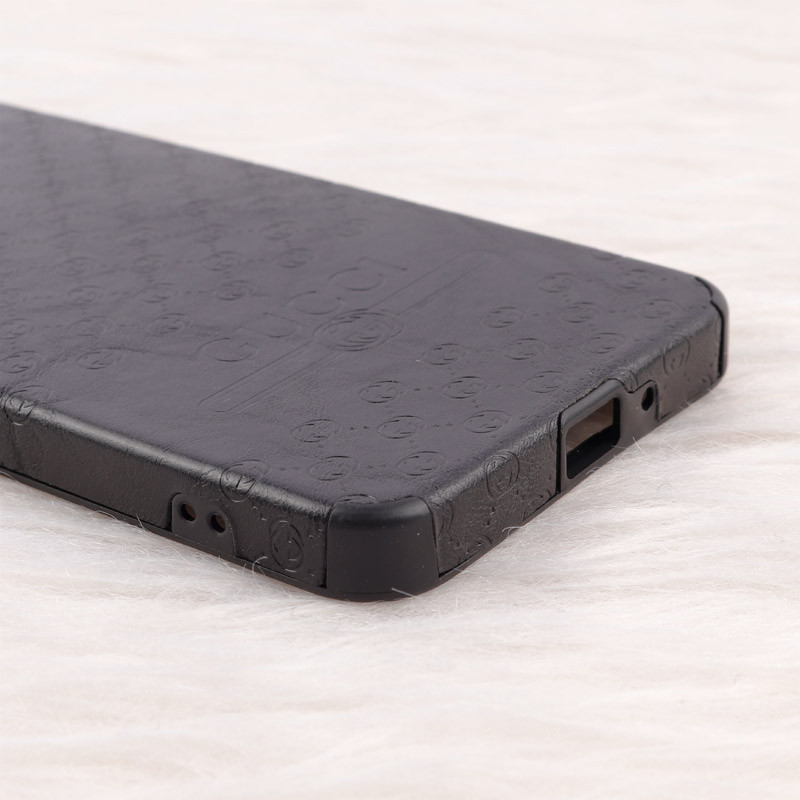 قاب چرمی Epimax طرح Gucci محافظ لنزدار Xiaomi Redmi Note 12 5G / Poco X5