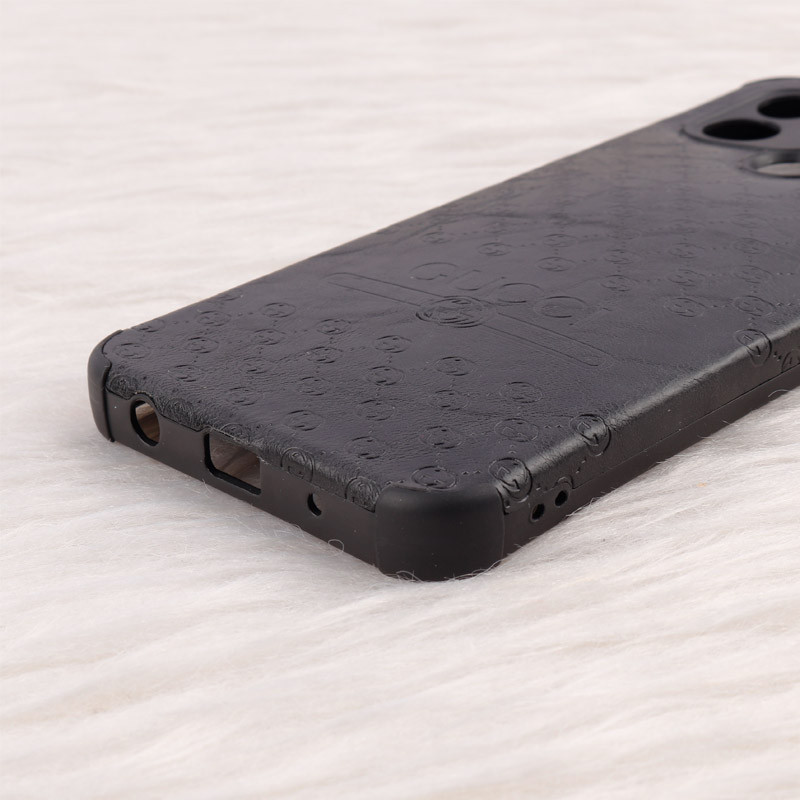 قاب چرمی Epimax طرح Gucci محافظ لنزدار Xiaomi Redmi A1 Plus