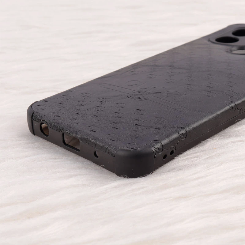 قاب چرمی Epimax طرح Gucci محافظ لنزدار Xiaomi Redmi A1 Plus