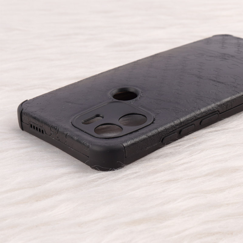 قاب چرمی Epimax طرح Gucci محافظ لنزدار Xiaomi Redmi A1 Plus