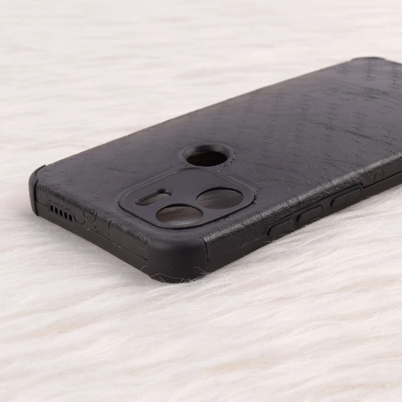 قاب چرمی Epimax طرح Gucci محافظ لنزدار Xiaomi Redmi A1 Plus
