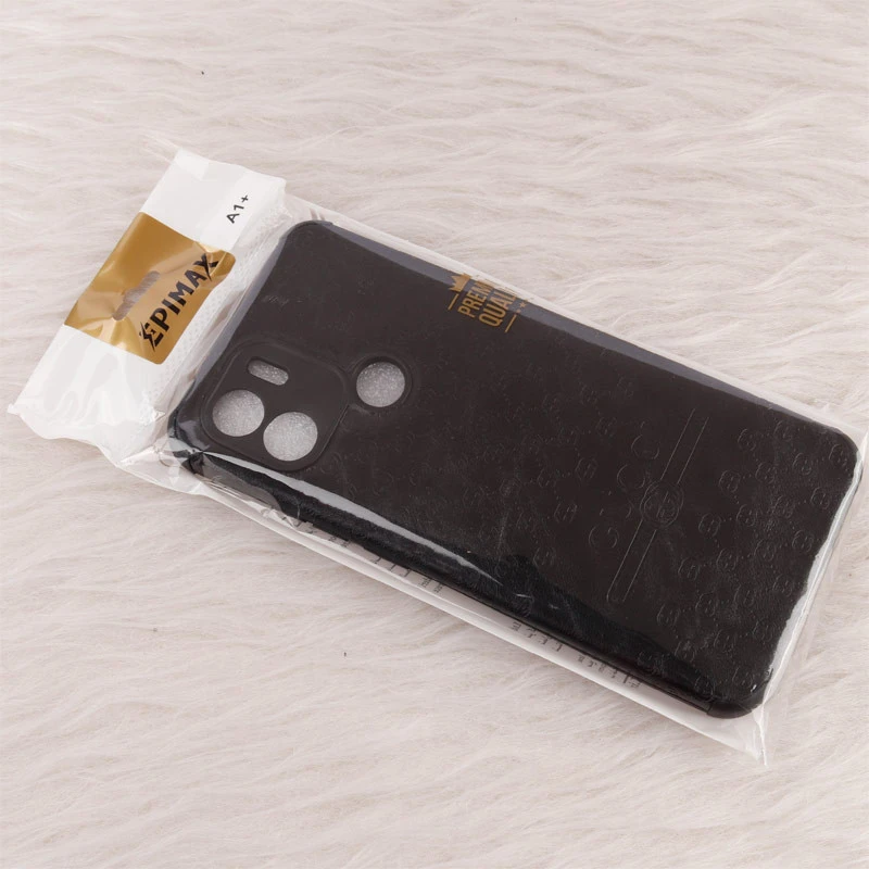 قاب چرمی Epimax طرح Gucci محافظ لنزدار Xiaomi Redmi A1 Plus