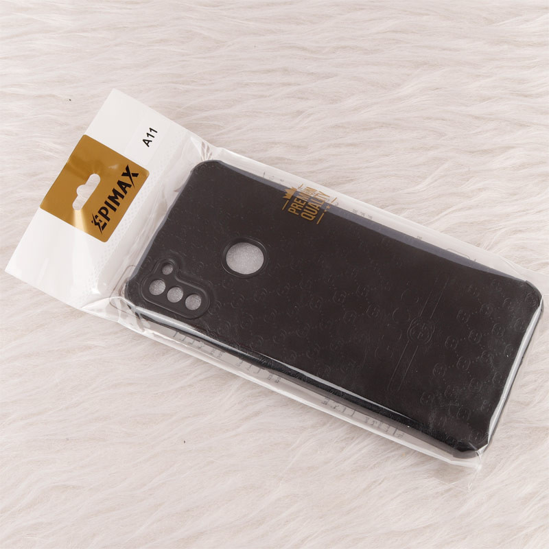 قاب چرمی Epimax طرح Gucci محافظ لنزدار Samsung Galaxy A11