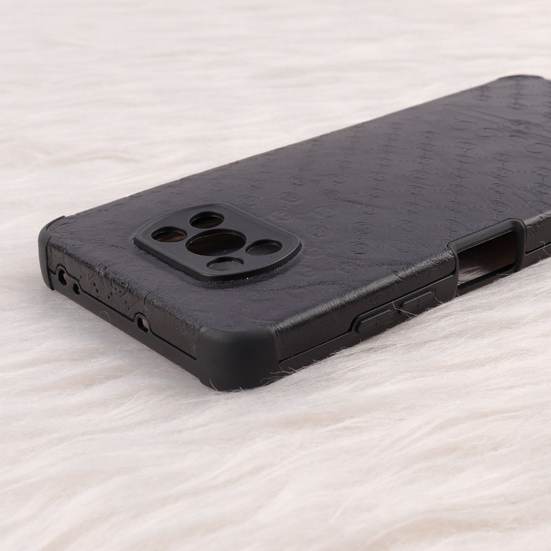 قاب چرمی Epimax طرح Gucci محافظ لنزدار Xiaomi Poco X3 / X3 NFC / X3 pro