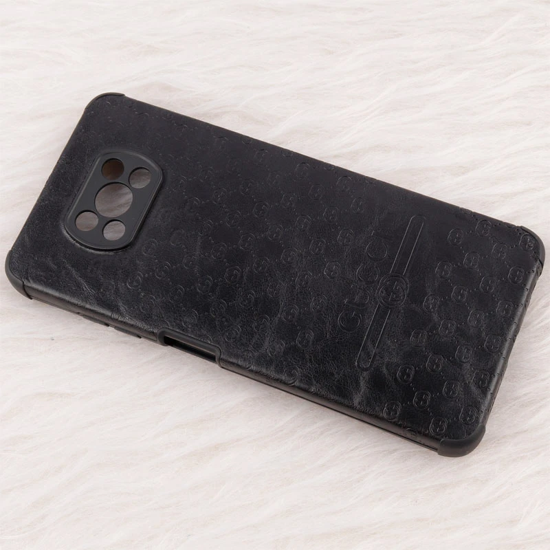 قاب چرمی Epimax طرح Gucci محافظ لنزدار Xiaomi Poco X3 / X3 NFC / X3 pro