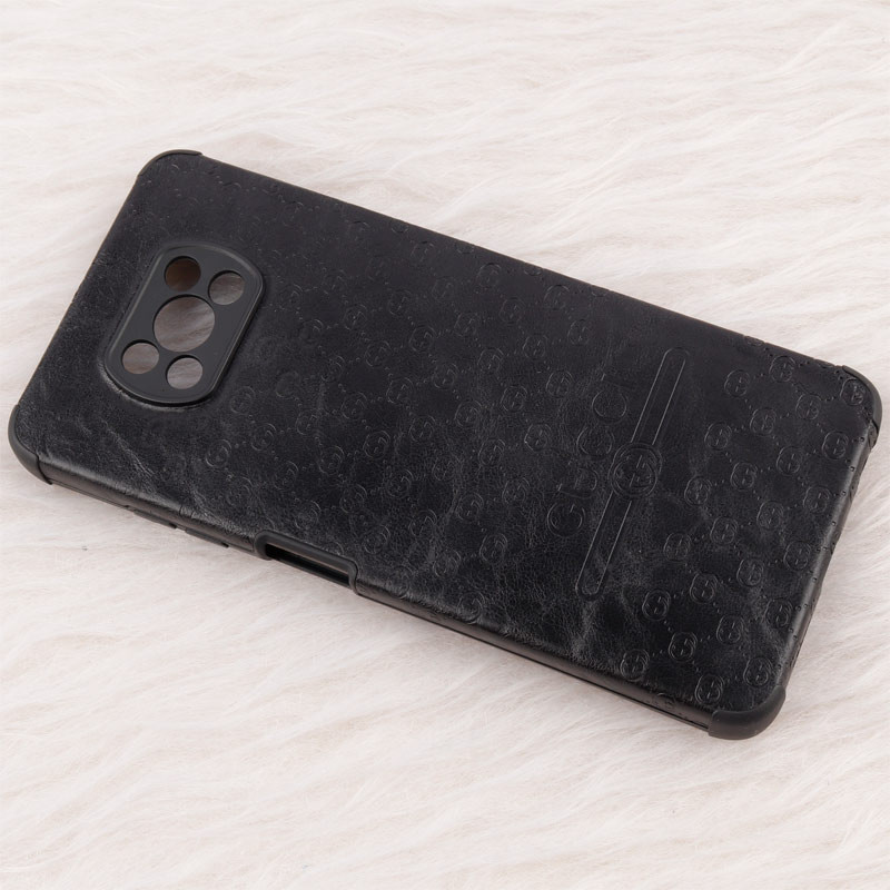 قاب چرمی Epimax طرح Gucci محافظ لنزدار Xiaomi Poco X3 / X3 NFC / X3 pro