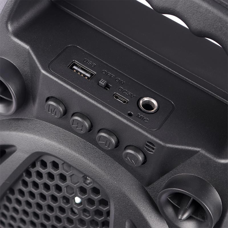 اسپیکر بلوتوثی فلش خور Sing-E ZQS6129 + میکروفون