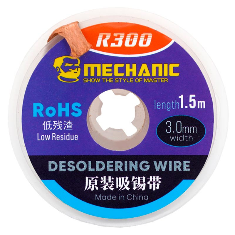 سیم قلع کش Mechanic R300 1.5m بسته 50 عددی