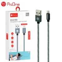 کابل آیفونی ProOne PCC190 2.1A 2m