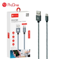 کابل تایپ سی ProOne PCC185 2.1A 2m