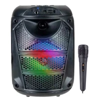 اسپیکر بلوتوثی رم و فلش خور Buli ZQS6115 + میکروفون
