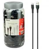 کابل میکرو یو اس بی فست شارژ Nitu NC128 2.4A 1.2m بسته ۲۰ عددی