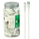 کابل تایپ سی فست شارژ Nitu NC129 3A 1.2m بسته ۲۰ عددی