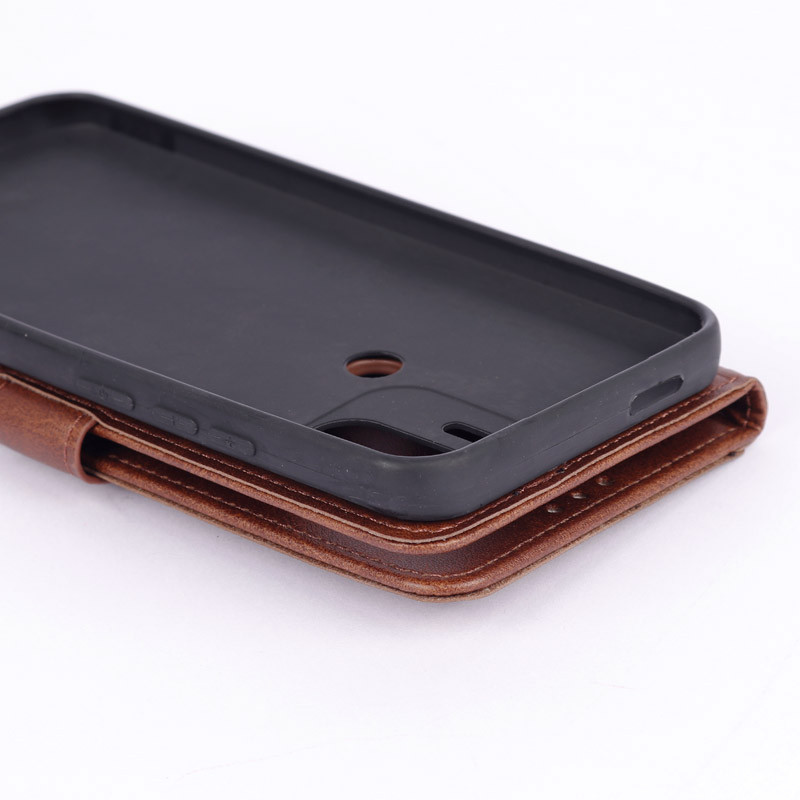 کیف چرمی مگنتی محافظ لنزدار Xiaomi Redmi A2 Plus