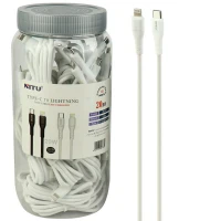 کابل تبدیل فست شارژ Nitu NC140 Type-C To Lightning 20W 1.2m بسته ۲۰ عددی