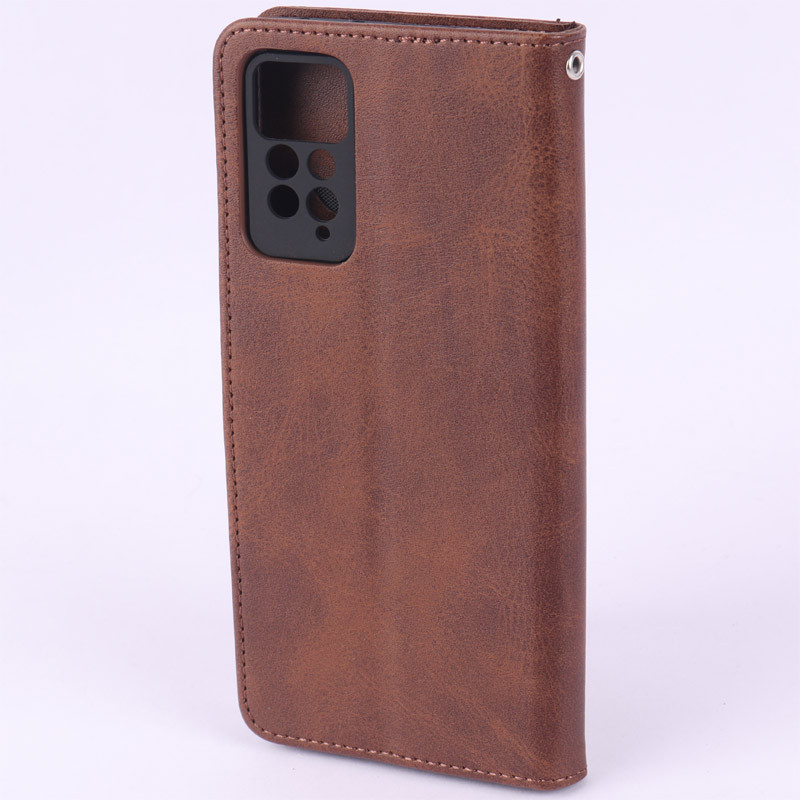 کیف چرمی مگنتی محافظ لنزدار Xiaomi Redmi Note 11 Pro 4G