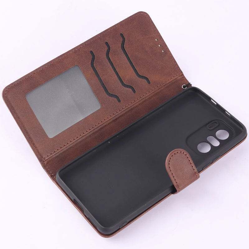 کیف چرمی مگنتی محافظ لنزدار Xiaomi Poco F3
