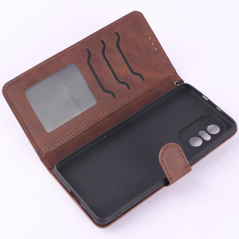 کیف چرمی مگنتی محافظ لنزدار Xiaomi Poco F3
