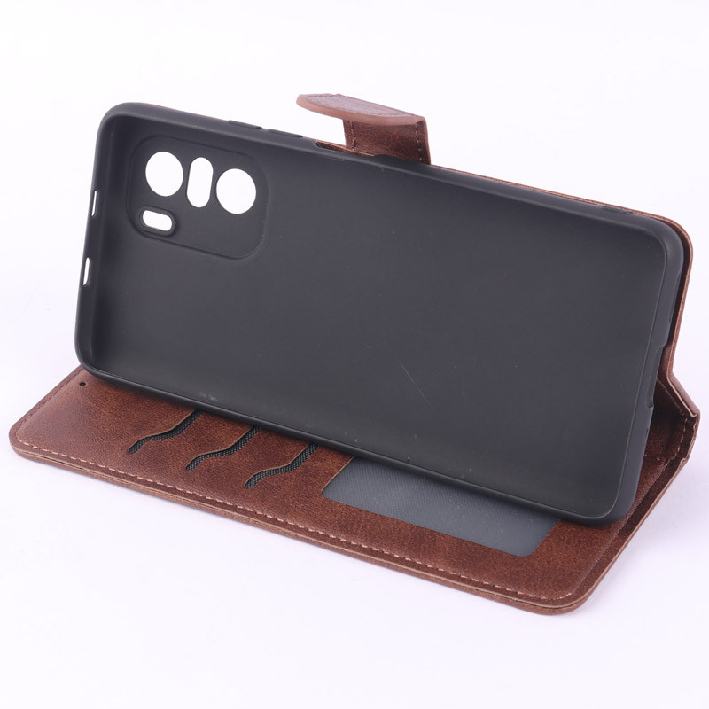 کیف چرمی مگنتی محافظ لنزدار Xiaomi Poco F3