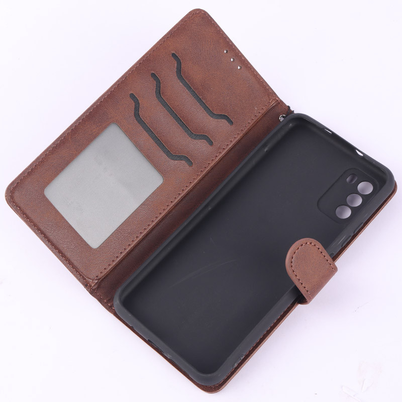 کیف چرمی مگنتی محافظ لنزدار Xiaomi Poco M3
