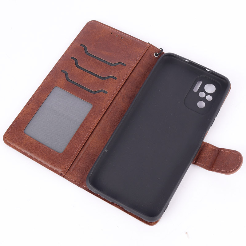 کیف چرمی مگنتی محافظ لنزدار Xiaomi Poco M5s