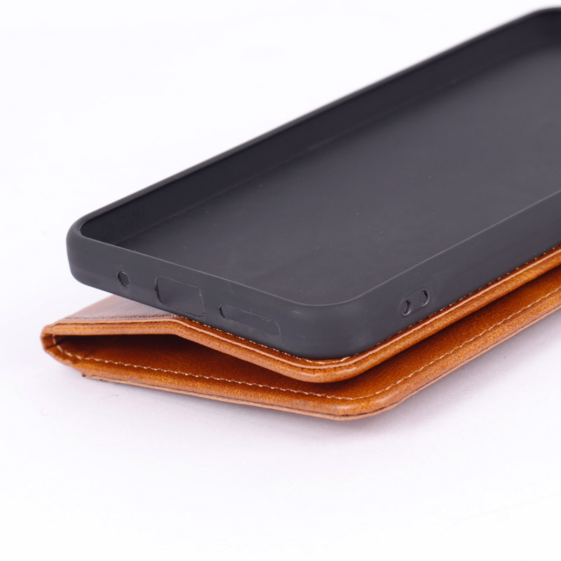 کیف چرمی مگنتی محافظ لنزدار Xiaomi Redmi 12 4G
