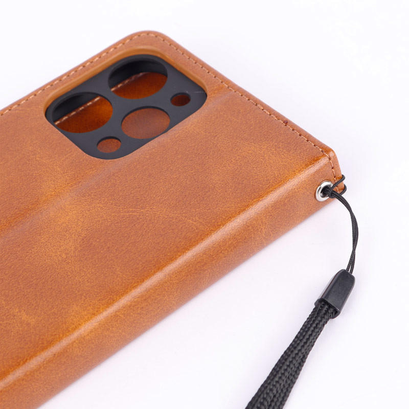 کیف چرمی مگنتی محافظ لنزدار Xiaomi Redmi 12 4G