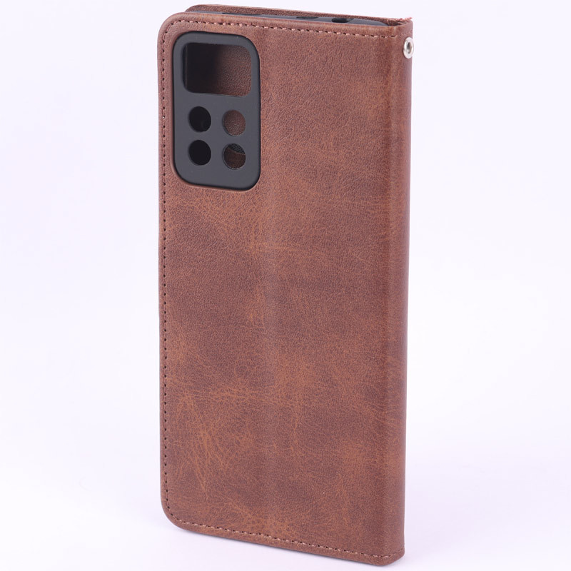 کیف چرمی مگنتی محافظ لنزدار Xiaomi Redmi Note 11 Pro Plus
