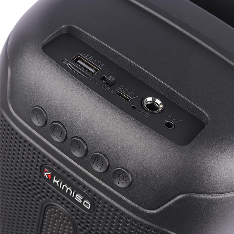 اسپیکر بلوتوثی رم و فلش خور Kimiso QS-2411 + میکروفون