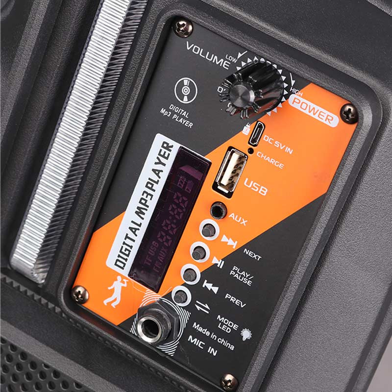 اسپیکر بلوتوثی فلش خور Kimiso QS-2805 + میکروفون و ریموت کنترل
